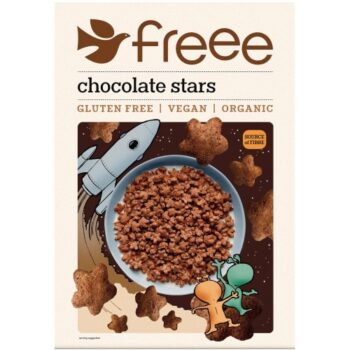 Freee Gluten Free Organic Chocolate Stars Cereal - Vegan (300g)