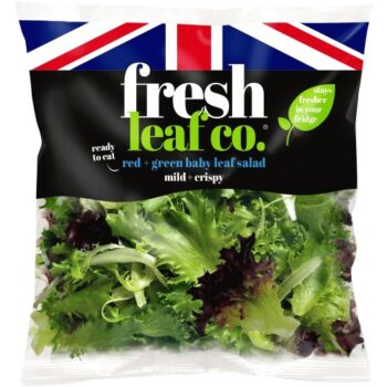 Fresh Leaf Co. Red + Green Baby Leaf Salad (70g)