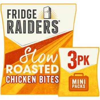 Fridge Raiders Slow Roasted Chicken Snack Bites Mini Packs 3x22.5 (3 x 22.5g)