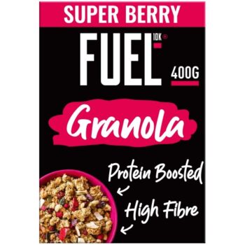 Fuel 10K Protein Boosted Granola Super Berry Loaded Fruit (400g)