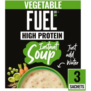 Fuel10K Instant Soup Vegetable (3 x 65g)