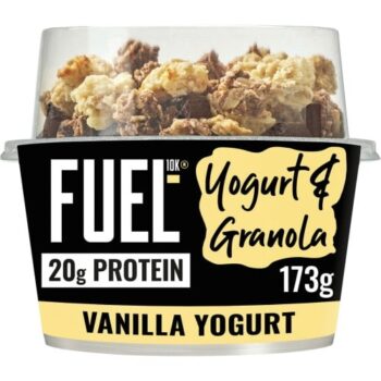 Fuel10k Protein Vanilla Yogurt & Granola (20g, 173g)