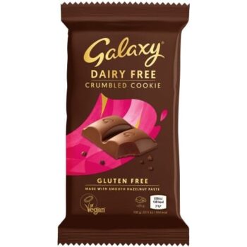 Galaxy Dairy Free Chocolate Crumbled Cookie (100g)