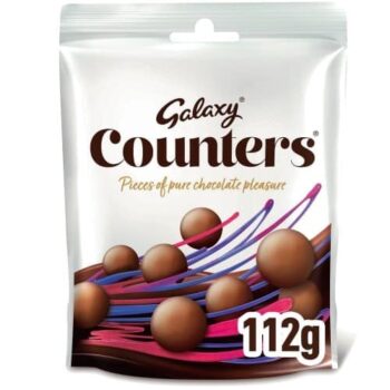 Galaxy Milk Chocolate Counters Pouch Bag (112g)