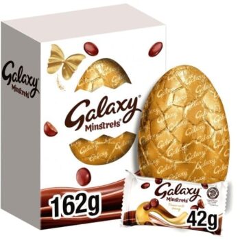 Galaxy Minstrels Milk Chocolate Large Easter Egg (162g)