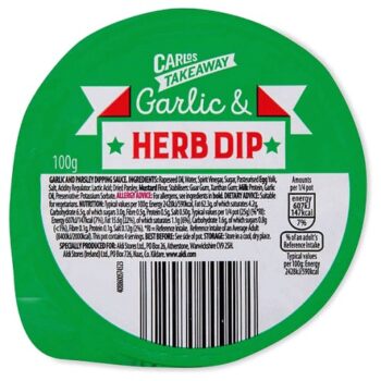 Garlic & Herb Pizza Dip