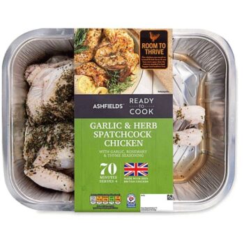 Garlic & Herb Spatchcock Chicken