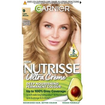 Garnier Nutrisse Light Natural Blonde 9 Permanent Hair Dye