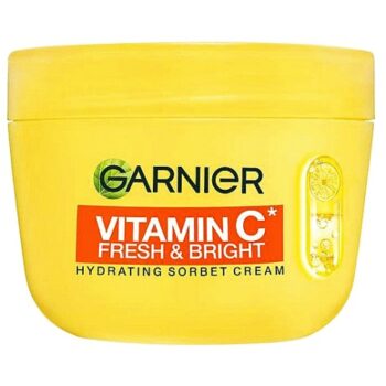 Garnier Vitamin C* Fresh & Bright Hydrating Sorbet Cream 4% Vitamin C* + Niacinamide (85ml)