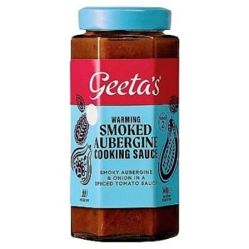 Geeta's Smoked Aubergine Cooking Sauce (340g)