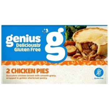 Genius Gluten Free 2 Chicken & Gravy Pies (320g)