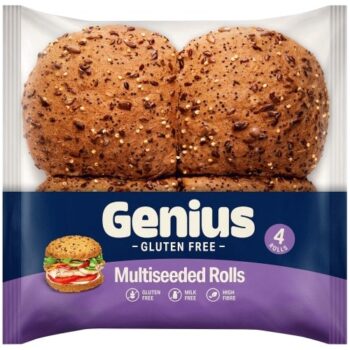 Genius Gluten Free Soft Triple Seeded Rolls