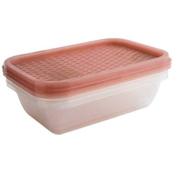 Get Fresh Containers- Pink (3Pack) (1.45 Litre)