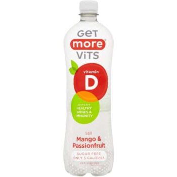 Get More Vits Vitamin D Sugar Free Still Mango & Passionfruit Drink (1 Litre)