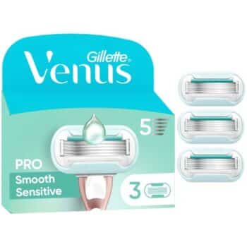 Gillette Venus Deluxe Smooth Sensitive Razor Blades (3)
