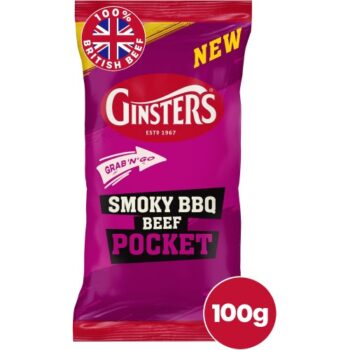 Ginsters Smoky BBQ Beef Pocket (100g)