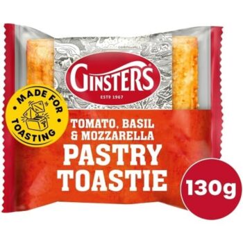 Ginsters Tomato Basil Mozzarella Pastry Toastie (130g)
