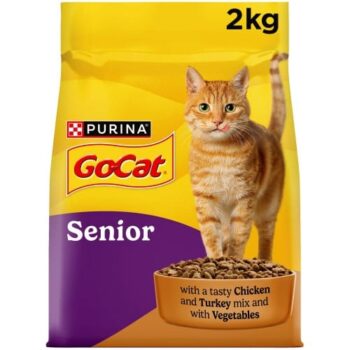 Go-Cat Senior Chicken Rice & Veg Dry Cat Food (2kg)