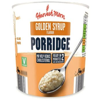 Golden Syrup Flavour Instant Porridge Pot