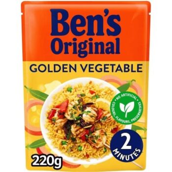 Golden Vegetable Microwave Rice (220g)