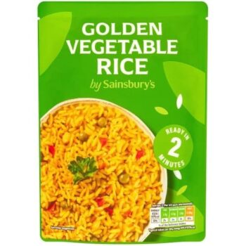 Golden Vegetable Microwave Rice (250g)