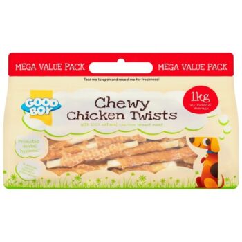 Good Boy Chewy Chicken Twists Mega Value Pack