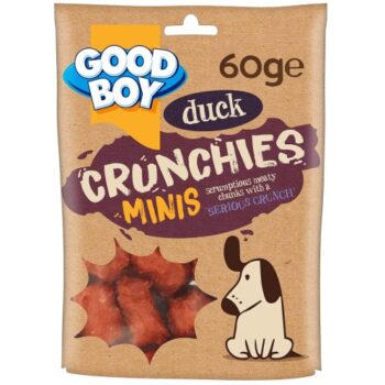 Good Boy Crunchies Duck Mini Reward Dog Treats (60g)