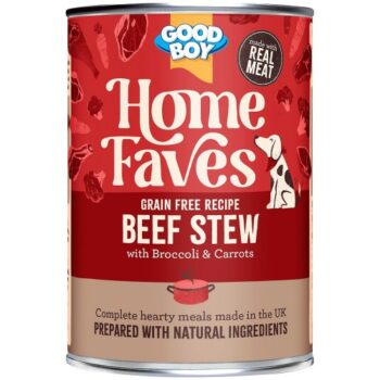 Good Boy Home Faves Grain Free Beef Stew