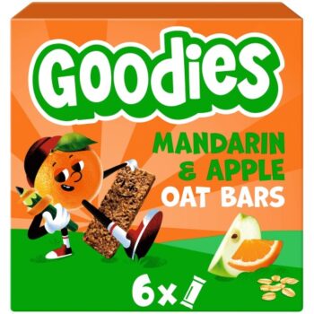 Goodies Mandarin & Apple Oat Bars (6 x 23g)