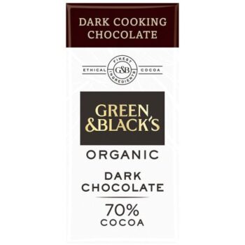Green & Black's Organic Dark Cooking Chocolate (150g)