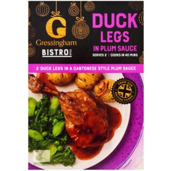 Gressingham Bistro 2 Duck Legs with Plum Sauce (400g)