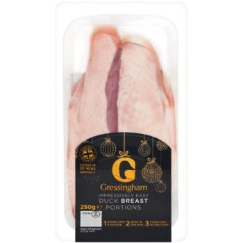 Gressingham Duck Breast Portions Fillets (250g)