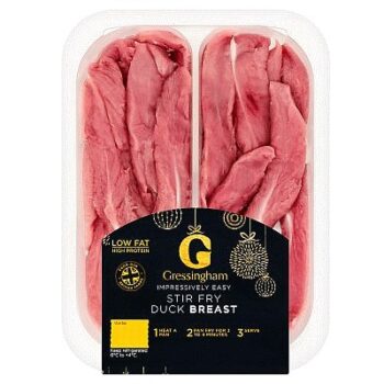 Gressingham Stir Fry Duck Breast (175g)