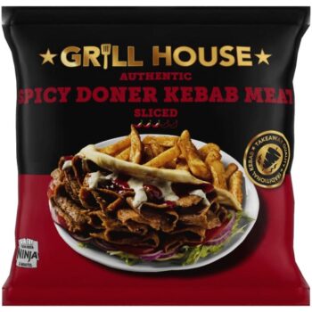 Grill House Authentic Spicy Doner Kebab Meat (350g)