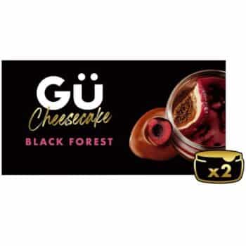 Gu Black Forest Cheesecake Dessert (2 x 88g)