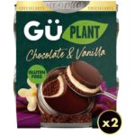 Gu Chocolate & Vanilla Cheesecake Dessert (2 x 82g)