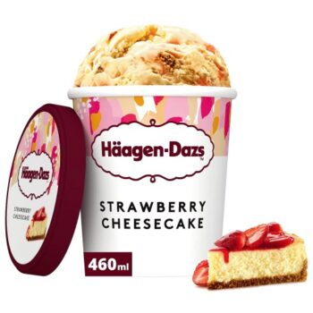 Haagen-Dazs Strawberry Cheesecake Ice Cream (460ml)