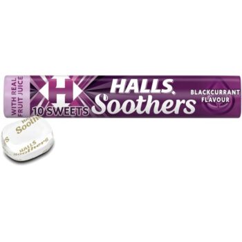 Halls Soothers Blackcurrant Lozenge (45g)