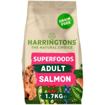 Harringtons Dog Grain Free Superfoods Salmon (1.7kg)