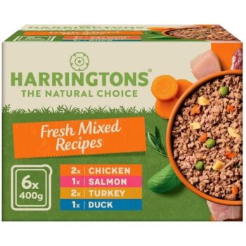Harringtons Grain Free Mixed Selection Adult Dog Food (6 x 400g)
