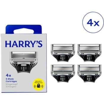 Harry's 5 Blade Cartridges Pack Men's Razor Blades 4CT (4)