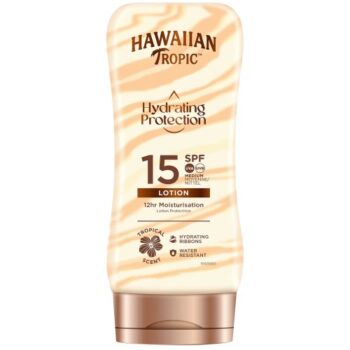 Hawaiian Tropic Silk Hydration Protective Sun Lotion SPF 15 (180ml)