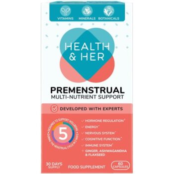 Health & Her Premenstrual Multi-nutrient Support Capsules (60)