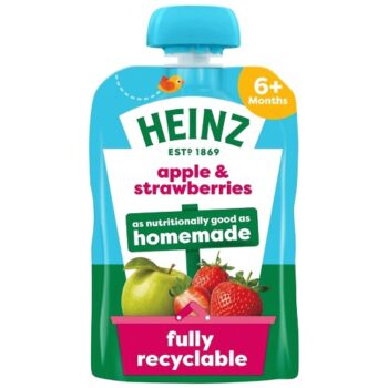 Heinz Apple & Strawberry Puree 6+ months (100g)