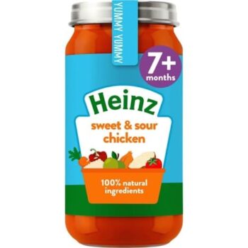 Heinz By Nature Sweet & Sour Chicken Baby Food Jar 7+ Months (200g)