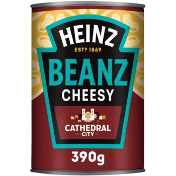Heinz Cathedral City Cheesy Baked Beans (390g)