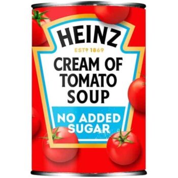 Heinz No Added Sugar Cream of Tomato Soup 25% Less Salt (400g)