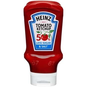 Heinz Tomato Ketchup 50% Less Sugar & Salt (435g)
