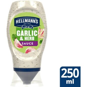 Hellmann's Garlic & Herb Creamy Sauce (250ml)