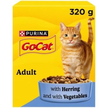 Herring & Tuna Blend with Vegetables Dry Cat Food (320g)